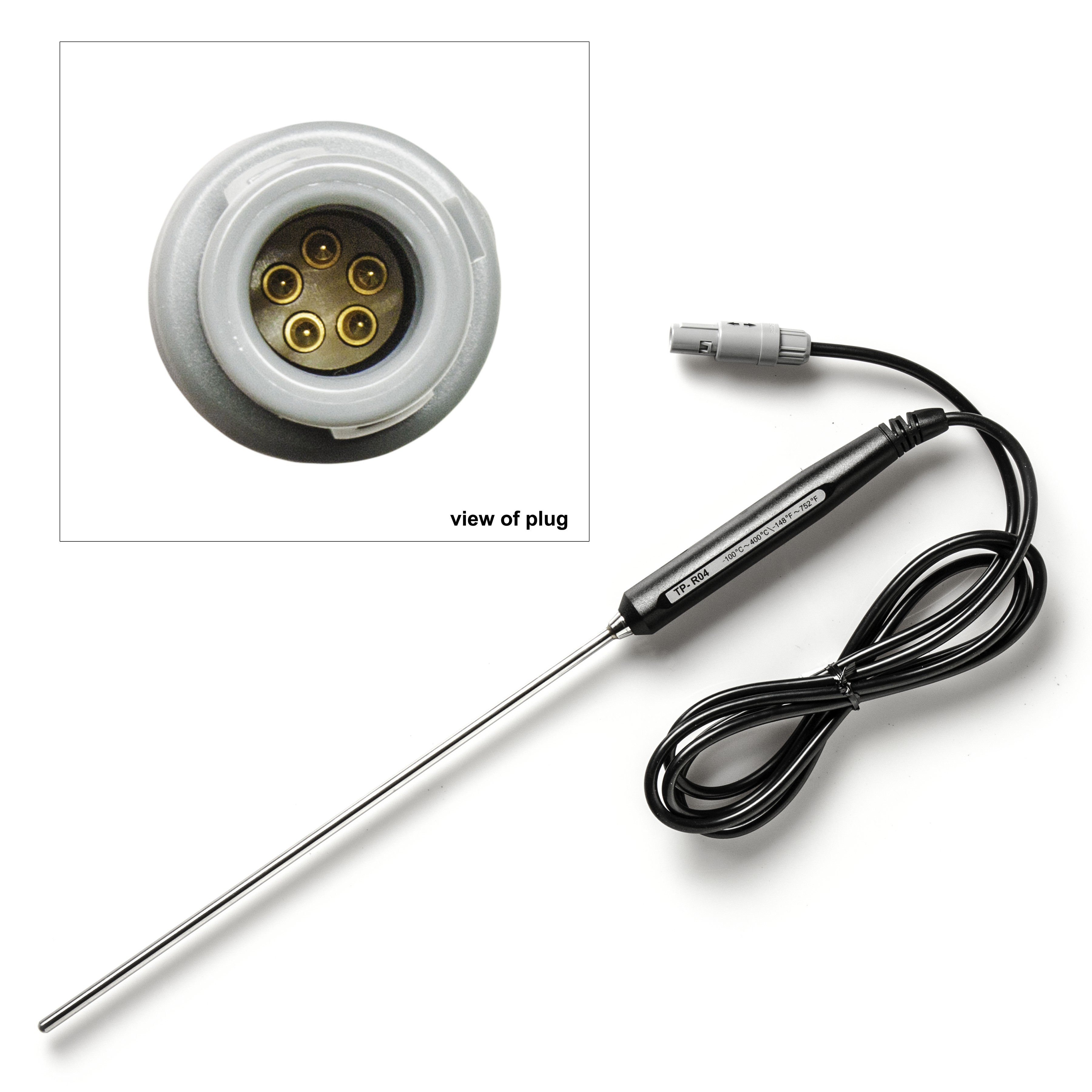 SP Bel-Art, H-B DURAC Additional Probe for High Temp Digital Precision RTD Thermometer / Data Logger B60901-0100 and B60901-0200