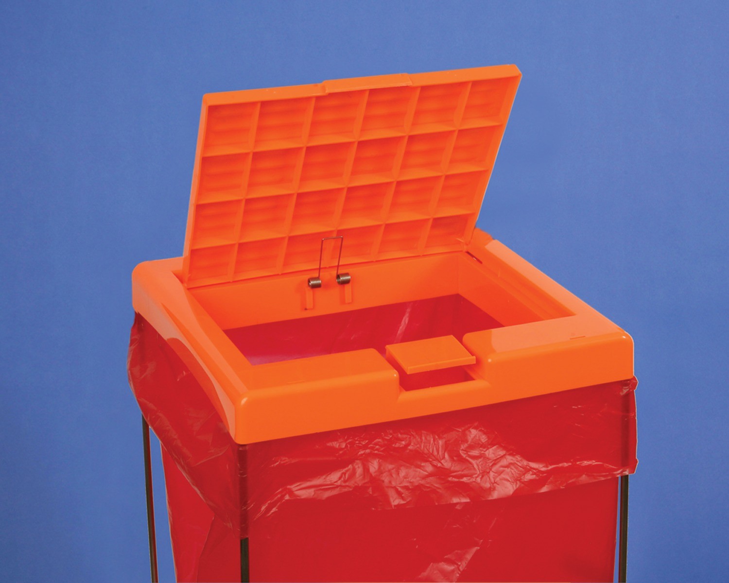 SP Bel-Art Clavies Orange Biohazard Bag Holder Cover for F13192-0002 and F13192-0003