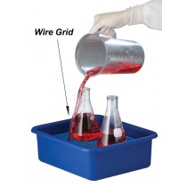Spill Containment Tray with Grid