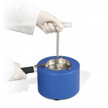 Liquid Nitrogen Cooled Mini Mortar and Pestle Set