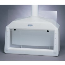 Large Molded Fume Hood with Baffle