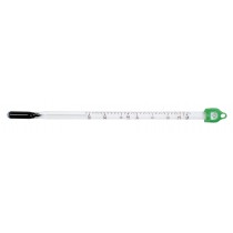 H-B Enviro-Safe Dry Block/Incubator Liquid-In-Glass Thermometers; Partial Immersion,  Enviro-Safe Non-Toxic Liquid Fill