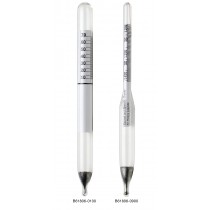 H-B DURAC Specific Gravity / Relative Density (g/cmᶟ) & Baume Plain Form Hydrometers; Traceable to NIST