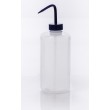 SP Bel-Art Narrow-Mouth 1000ml (32oz) Polyethylene Wash Bottles; Blue Polypropylene Cap, 38mm Closure (Pack of 4)