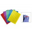 SP Bel-Art Cryogenic Storage Label Sheets; 33x13mm for 1.5-2ml Tubes, Assorted (2125 labels)