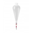 SP Bel-Art Polypropylene 250ml Squibb Pear-Shaped Separatory Funnel