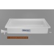 SP Bel-Art General Purpose Polyethylene Tray with Faucet; 21½ x 25½ x 4 in.