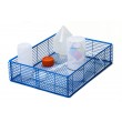 SP Bel-Art Poxygrid Steel Wire Basket; 14 x 11 x 3½ in.