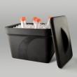 SP Bel-Art Magic Touch 2 High Performance Black Ice Pan; 4.0 Liter Midi Model, With Lid