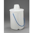 SP Bel-Art Truncated Style Acid/Solvent Bottle Carrier; Holds One 4 Liter (1 Gallon) Bottle, Polyethylene