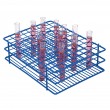SP Bel-Art Poxygrid Test Tube Rack; For 10-13mm Tubes, 108 Places, Blue