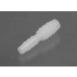 SP Bel-Art Stepped Tubing Connectors for ¼ in. to ⅜ in. Tubing; Polypropylene (Pack of 12)