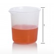 SP Bel-Art Graduated Griffin Low-Form 250ml Beakers; Polypropylene, 50ml Graduation (Pack of 6)