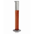 SP Bel-Art 50ml Clear TPX Graduated Cylinder; 1.0ml Graduation