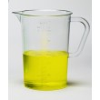 SP Bel-Art Tall Form 500ml Clear TPX Graduated Pitcher; 10ml Graduation