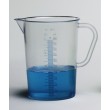 SP Bel-Art Tall Form 1000ml Clear TPX Graduated Pitcher; 10ml Graduation