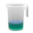 SP Bel-Art Tall Form 5000ml Polypropylene Graduated Pitcher; 100ml Graduation