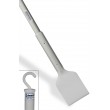 SP Bel-Art Soft Plastic Scraper; 72 in. Handle, 5 x 6 in. Blade, White