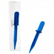 Sterileware Cupped Powder Spatulas; 15cm, Blue, Individually Wrapped (Pack of 100)