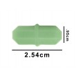 SP Bel-Art Spinbar Rare Earth Teflon Octagon Magnetic Stirring Bar; 2.54 x 0.95cm, Green