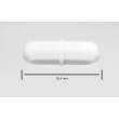 SP Bel-Art Spinbar Teflon Octagon Magnetic Stirring Bar; 25.4 x 8mm, White