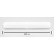 SP Bel-Art Spinbar Teflon Octagon Magnetic Stirring Bar; 50.8 x 8mm, White