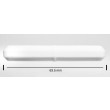 SP Bel-Art Spinbar Teflon Octagon Magnetic Stirring Bar; 63.5 x 9.5mm, White