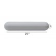 SP Bel-Art Spinbar Teflon Polygon Magnetic Stirring Bar; 2½ x ½ in., White, without Pivot Ring