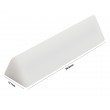 SP Bel-Art Spinwedge Teflon Magnetic Stirring Bar; 12.7 x 50.8mm, White