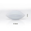 SP Bel-Art Spinbar Teflon Elliptical (Egg-Shaped) Magnetic Stirring Bar; 31.8 x 15.9mm, White
