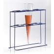 SP Bel-Art Poxygrid Imhoff Cone Rack; 3 Places, 17¹⁄₂ x 6³⁄₄ x 16 in.
