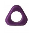 SP Bel-Art, H-B Liquid-in-Glass Thermometer Non-Roll Fitting, Purple PVC Plastic, Triangular (Pack of 25)