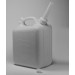 SP Bel-Art Polyethylene Jerrican; 10 Liters (2.5 Gallons), Screw Cap, ¾ in. I.D. Spout