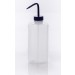 SP Bel-Art Narrow-Mouth 1000ml (32oz) Polyethylene Wash Bottles; Blue Polypropylene Cap, 38mm Closure (Pack of 4)