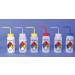 4-Color Wash Bottles – Right-to-Know, Safety-Vented and Safety-Labeled, Wide-Mouth