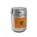 Benchtop Biohazard Disposal Can with Motion Sensor Lid