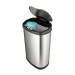 SP Bel-Art Touch Free Stainless Steel 13.2 Gallon Automatic Waste Can