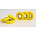 SP Bel-Art Write-On Yellow Label Tape; 15yd Length, ¹/₂ in. Width, 1 in. Core (Pack of 6)