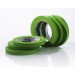 SP Bel-Art Write-On Green Label Tape; 40yd Length, ¹/₂ in. Width, 3 in. Core (Pack of 6)