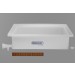 SP Bel-Art General Purpose Polyethylene Tray with Faucet; 17½ x 23½ x 6 in.
