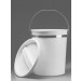 SP Bel-Art Polyethylene 7.6 Liter Pail; 10 in. Height, 8 in. I.D.