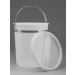 SP Bel-Art Polypropylene 7.6 Liter Pail; 10 in. Height, 8 in. I.D.