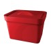 SP Bel-Art Magic Touch 2 High Performance Red Ice Pan; 4.0 Liter Midi Model, With Lid