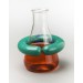 SP Bel-Art “C”-Shape Open 1.0lb Lead Ring Flask Weight with Vikem Vinyl Coating; For 250-1000ml Flasks
