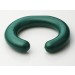 SP Bel-Art “C”-Shape Open 2.0lb Lead Ring Flask Weight with Vikem Vinyl Coating; For 1000-4000ml Flasks