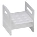 SP Bel-Art Cuvette Rack; For 10mm Cuvettes, 12 Places, 4⅝ x 4¼ x 4⅜ in., Polypropylene