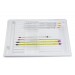 SP Bel-Art Lab Drawer Compartment Tray for Thermometers; 14 Rests, 3 Compartments, 14 x 17½ x 2¼ in.