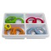 SP Bel-Art Lab Drawer 4 Compartment Tray; 14 x 17½ x 2¼ in.