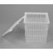 SP Bel-Art Polypropylene Test Tube Basket; 6 x 6 x 6 in., With Lid
