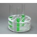 SP Bel-Art No-Wire Round Test Tube Rack; For 16-20mm Tubes, 24 Places, White